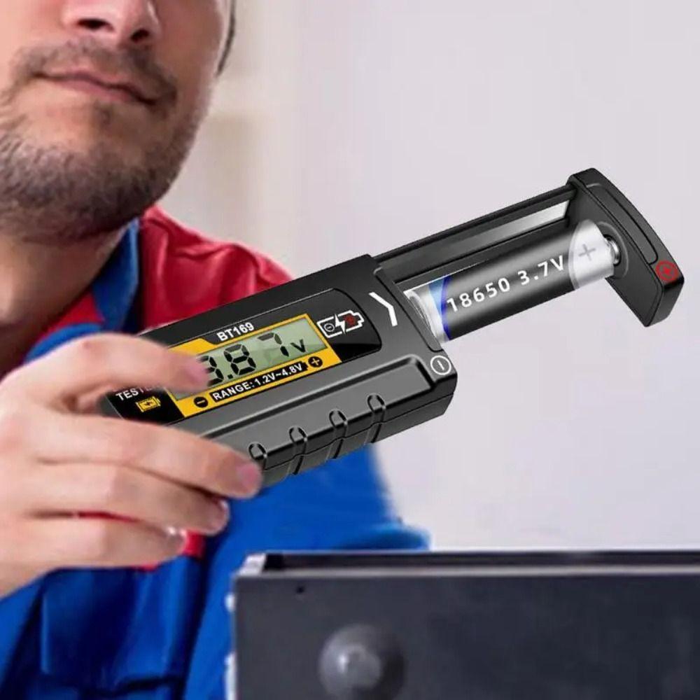 Durable Button Cell Tester Safe Battery Analyzer Compact Volt Test Checker  Battery Capacity
