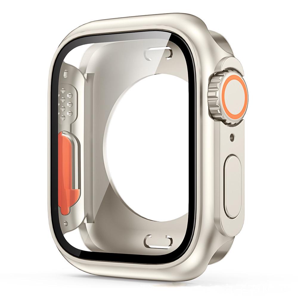 

Закаленная пленка и интегрированный защитный чехол для Apple Watch Ultra 2 S9876SE 44mm (S456 generation/SE)