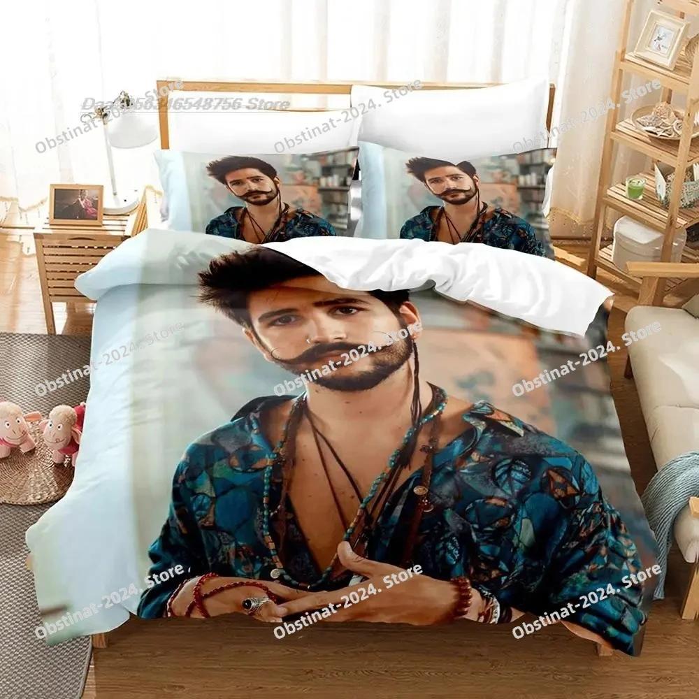 

Comforter Camilo Bedding Set Single Twin Bedding Set Printed Bed Set With Soft Single Double Queen Super King Size Comforter (quilt)-EU Single(135*200cm)3pcs