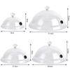 Smoke Infuser Accessory Household Cake Cloche Smoke Hood Fume Hood Smoking Dome Cover Dessert Lid
