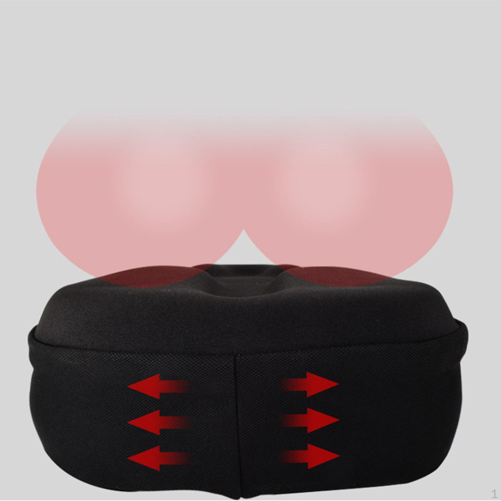 

Comfortable Exercise Bike Seat Cover Large Wide Silicone Padded Cushion for Cruiser Bikes, Indoor