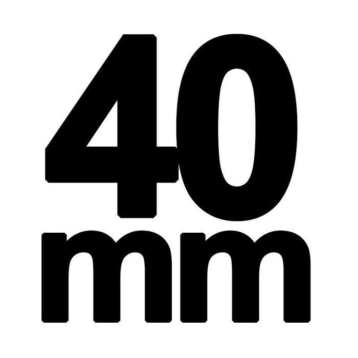 Box of 100 Paper Clips 40 Mm