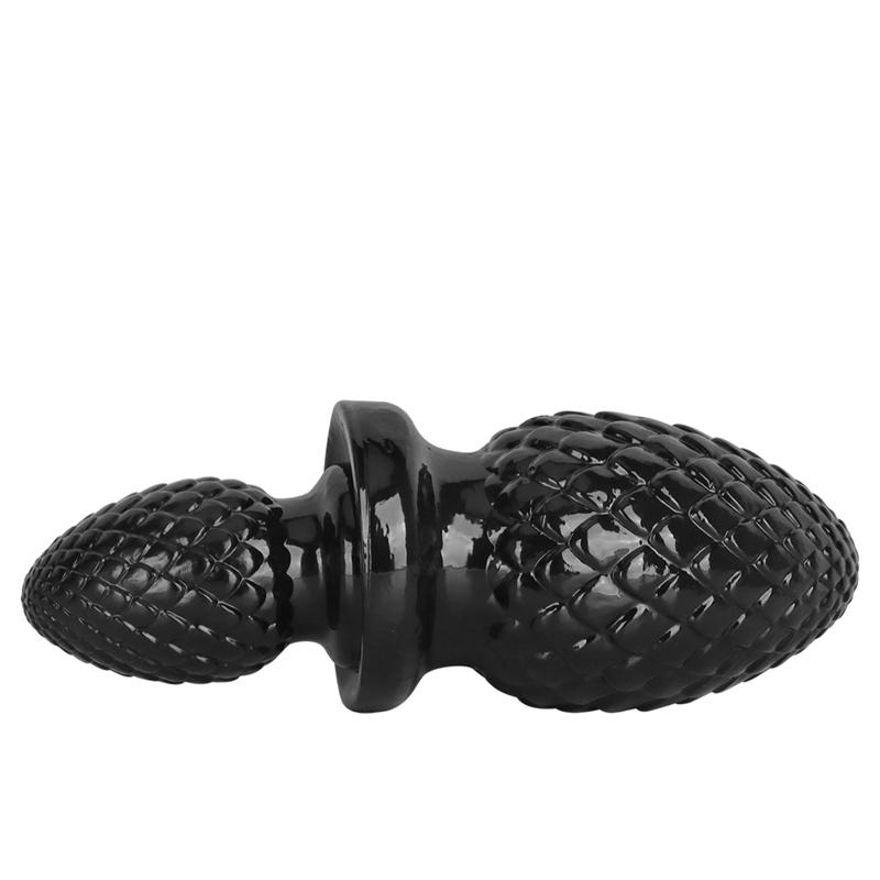 Oversized Black Anal Plug Rear Anal Expansion Anal Opening Female Masturbator Erotic Products