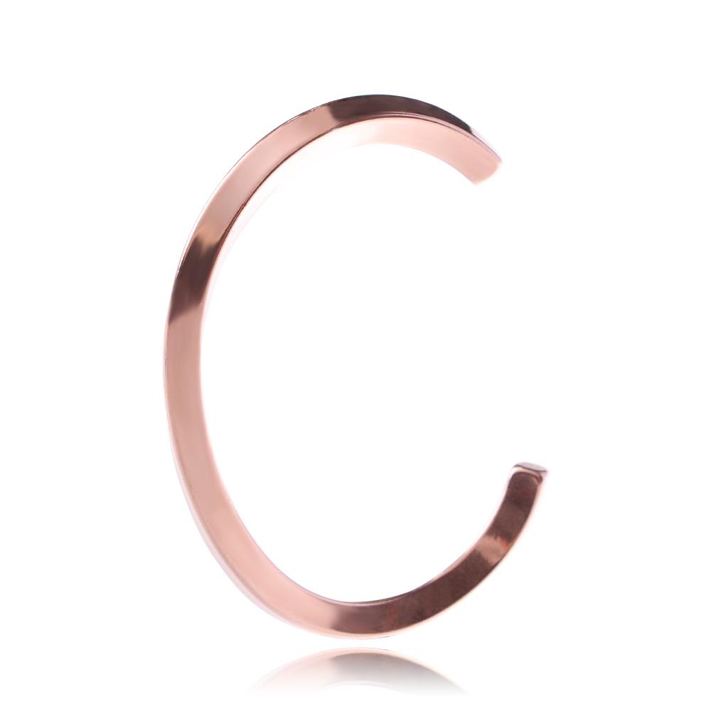 Gutter Titan Gaver Til Kvinner Menn Retro Rustfritt Stål Smykker Åpen Mansjett Armring Armbånd