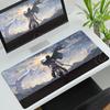 Podkładka pod mysz Anime Attack On Titan Komputerowa Antypoślizgowa Gamingowa Podkładka pod mysz XXL Krawędź Blokująca PC Laptop Klawiatura Mata pod mysz Akcesoria biurkowe