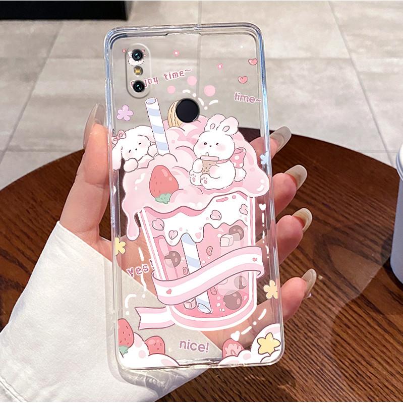 Case For Xiaomi Mi A2 (Mi 6X) Clear Luxury Cute Love Rabbit Funny Soft TPU Silicone Phone Case For Xiaomi Mi A2 Lite Back Cover