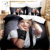 Set Biancheria da Letto Cantante Madonna Singolo Gemello Matrimoniale Queen King Size Set Letto Adulti Ragazzi Camera da Letto Copripiumino Set Stampa 3D