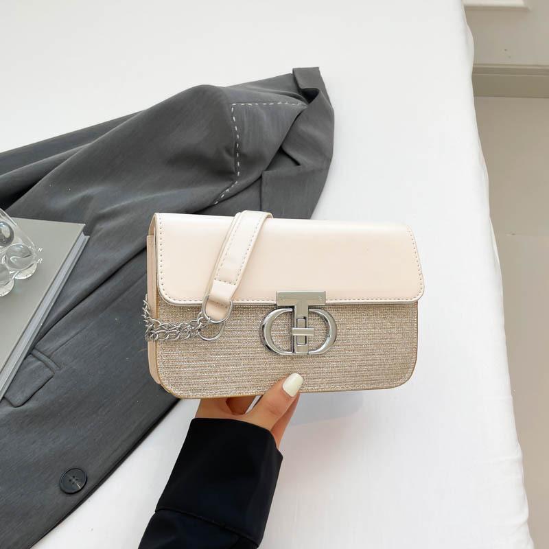 

Summer new commute light luxury retro fashion armpit bag niche design shoulder bag women золотой