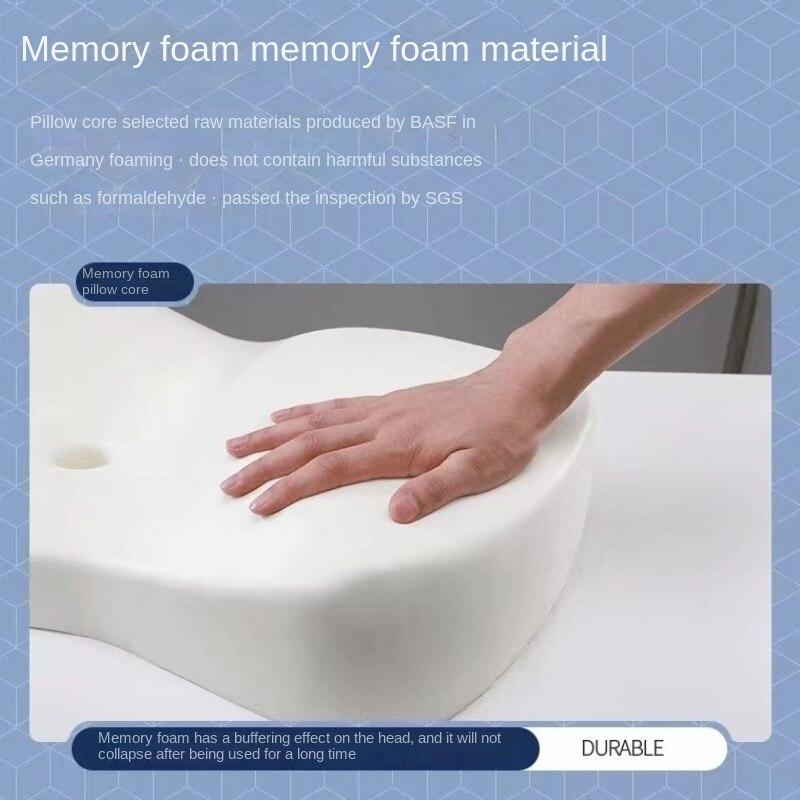 Высококачественная подушка для шеи из пены с эффектом памяти в форме бабочки — фото 6