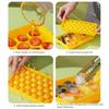 50-Cube Ice Maker with Easy Press Cap with Easy-press Lid Large Capacity Ice Cube Machine Reusable Food-grade Ice Cube Mold