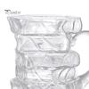 Stacked Book Glass Cup Coffee Mug Design 420mlHeat-Resistant Tea 420ml Clear Microwave Safe Dishwasher Gift for Lovers And Collectors