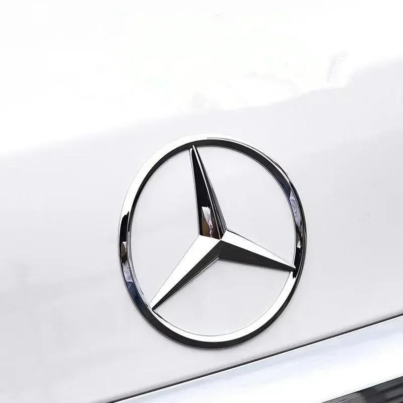 1X ABS Car Rear Decal Trunk Emblem Sticker for Mercedes Benz S320 W164 W203 W204 W168 C180 E320 A200 CLA CLK CLS ML Accessories
