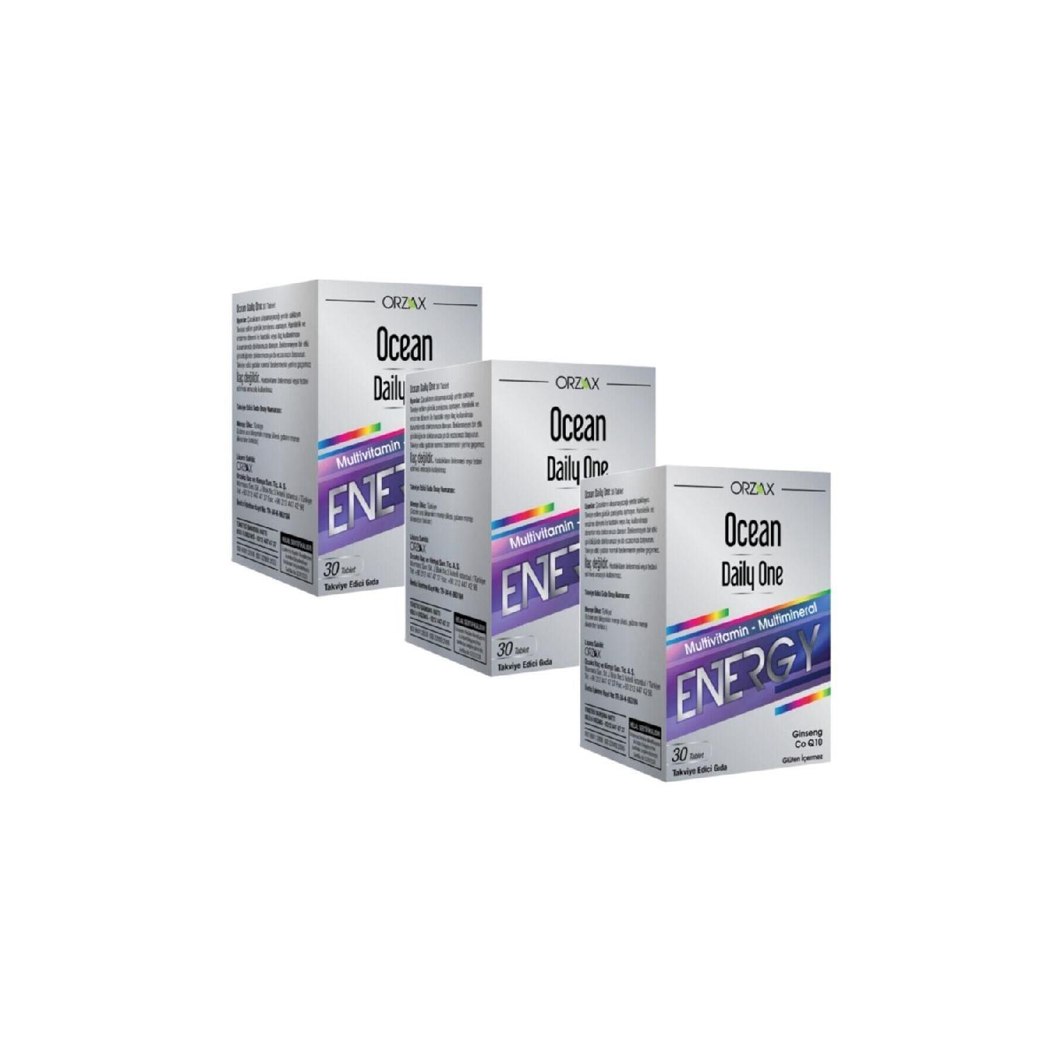 

Ocean Daily One Energy 30 Tablets 3 Pieces
