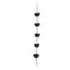 Hanging Rain Chain Metal Handmade Weatherproof Gutter Chain for Gardens Porches Gazebos Decks