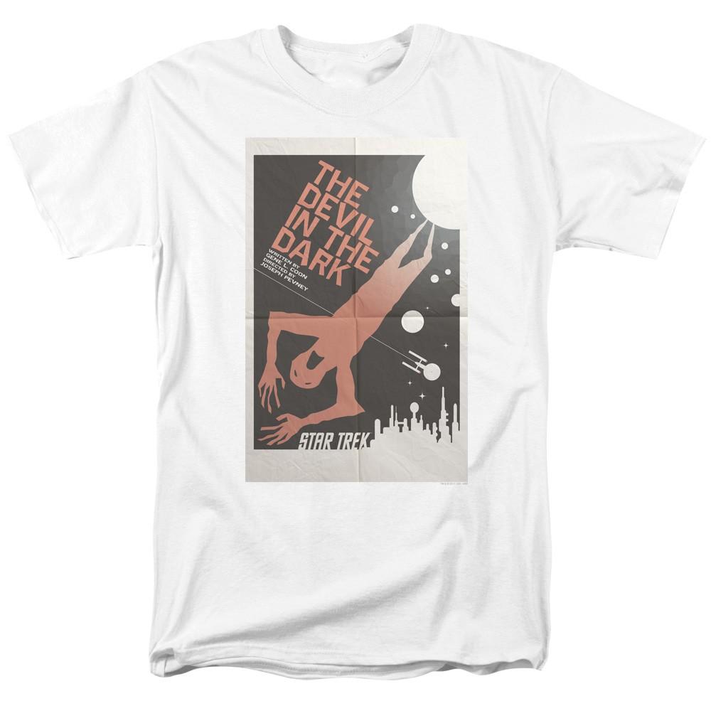 Star Trek - Tos Episode 25 - Adult Unisex Short Sleeve T-Shirt - White XL