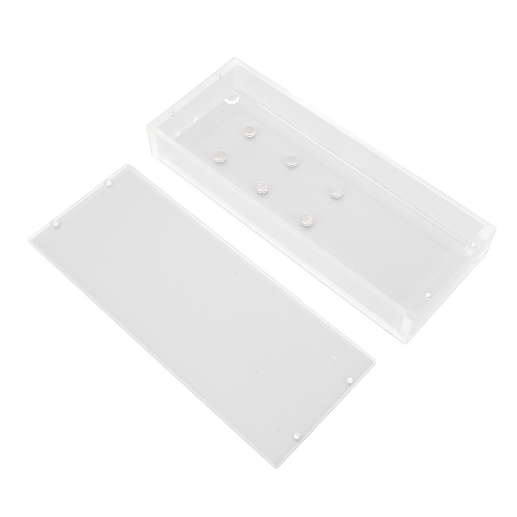 Tweezers Display Box Magnetic Fixation Clear Acrylic Tweezers Stand Holder for Beauty Salon