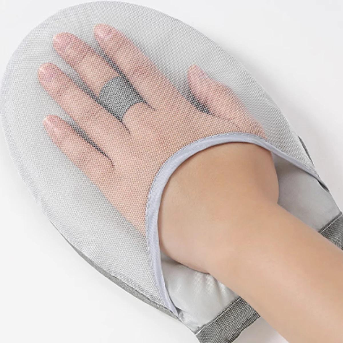 

1 шт. - Моющаяся мини-гладильная доска, термостойкие перчатки от ожогов, чехол-подкладка для утюга, жаростойкая, пятноустойчивая гладильная доска для магазина одежды