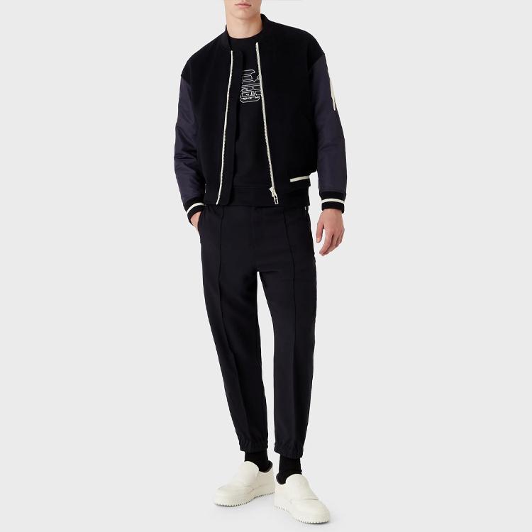 EMPORIO ARMANI Pre Owned 2010s Wool Jacket 6L1BL8-1NMYZ-0920