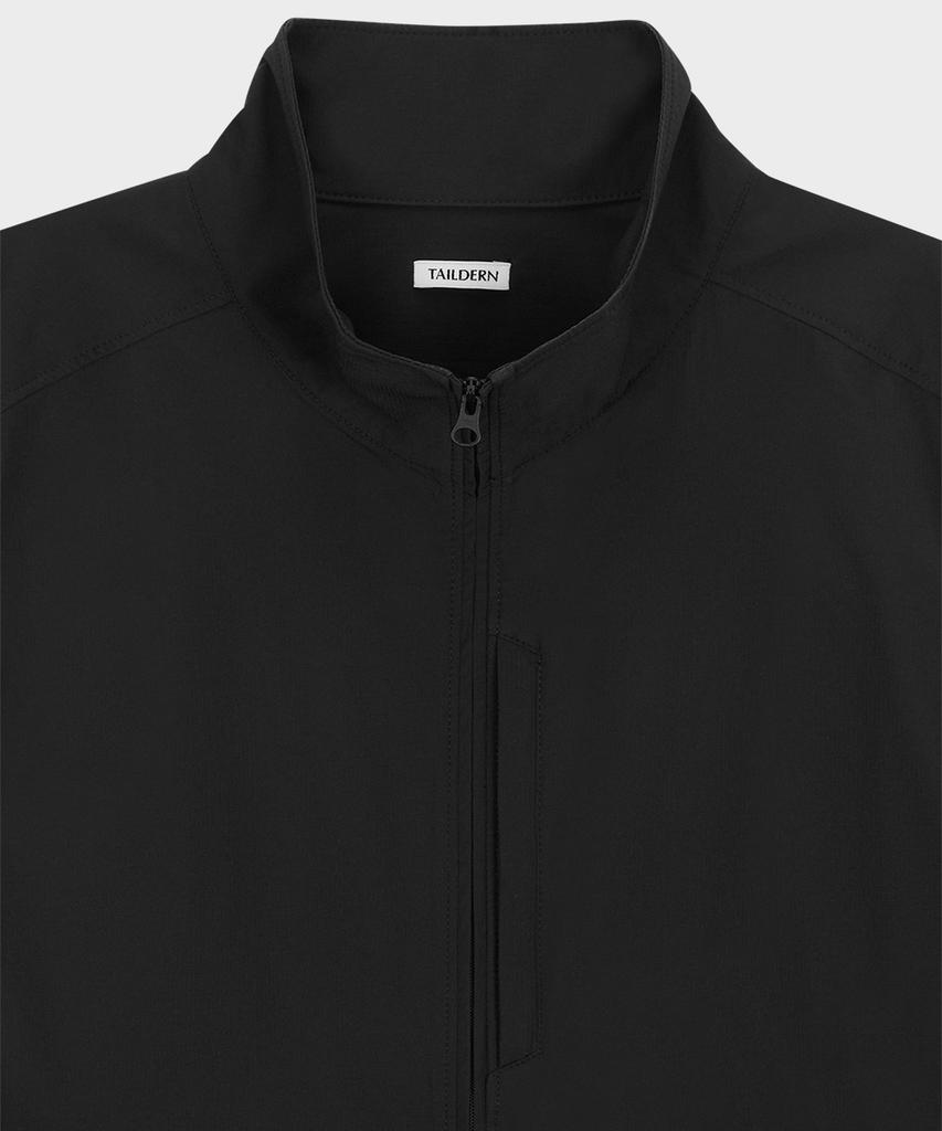 Taildern Tech Woven Vest Black