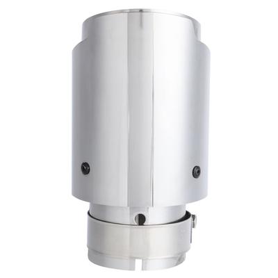 Auto Modifikationszubehör Universal Edelstahl Auspuffrohrspitze Ersatz 63 89 165mm Glänzend Silber, AK