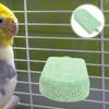 U-Shaped Parrot Stand Perch with Grinding Surface for Beak Wear Reduction Bird Cage Platform Perch for Large Birds Small Pets
