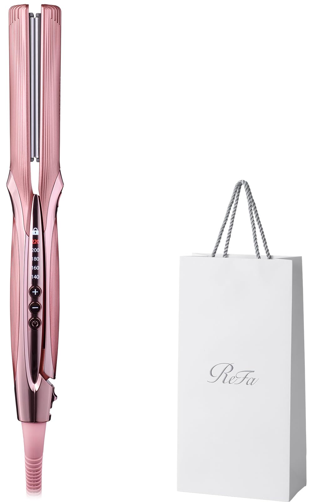 

[Ексклюзив Офіційного Магазину] ReFa STRAIGHT IRON PRO (Рожевий) з Посібником зі стилю волосся та Сумкою для покупок