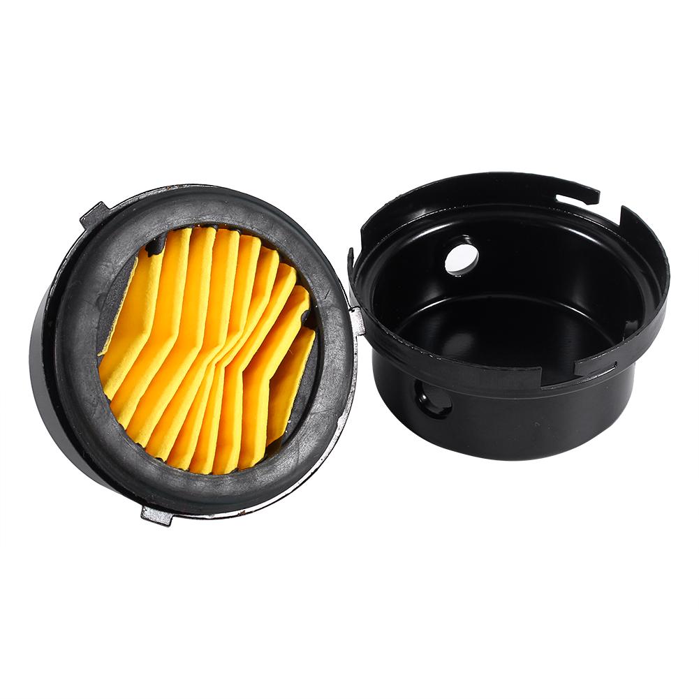 Černý železný sací filtr vzduchového kompresoru Tlumič sání Závit 38" 16MM