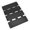 13W 5V ETFE Foldable Solar Panel Charger Dual USB Output Phone Power Bank Solar Charging Pack 4 Fold Black