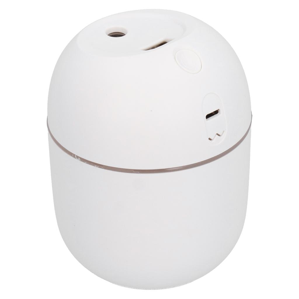 Portable Mini Humidifier USB Charging Desktop Humidifier Bedroom Humidifier with LED Light