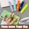Universele Siliconen Polsband Telefoonhouder Vingerring Telefoon Handband Beugel Duw Trek Grip Telefoonstandaard Sticker Telefoonhouder