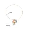 Atoztide Fashion Bohemian Style Ocean Series Pendant Necklace for Women Stainless Steel Multiple Styles Necklace Jewelry Gift