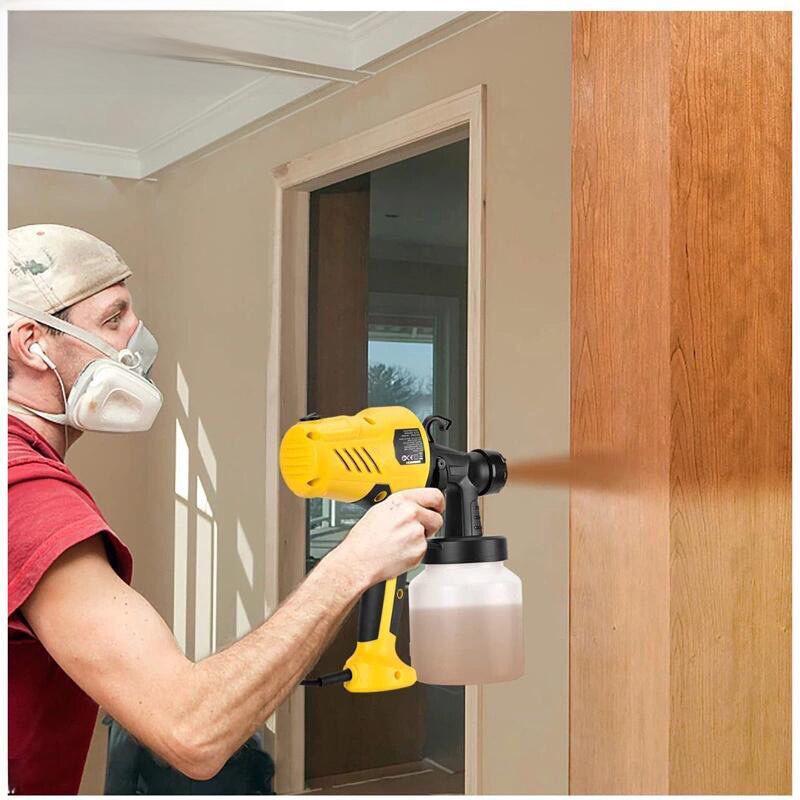 High-Pressure Electric Paint Spray Gun - Chocolate Edition