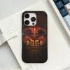 Classic Action D-Diablo Game For IPhone 17 16 15 14 13 12 11 Pro Max Plus Pro Clear Phone Cover Non-Slip Shell