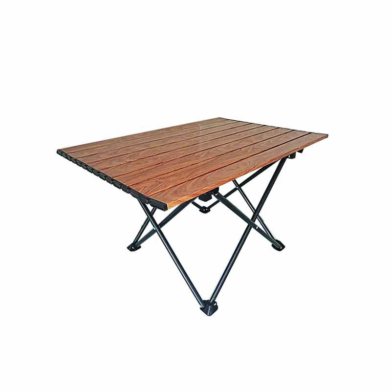 Portable Outdoor Folding Egg Roll Table for Camping, Fishing, Picnic, and BBQ