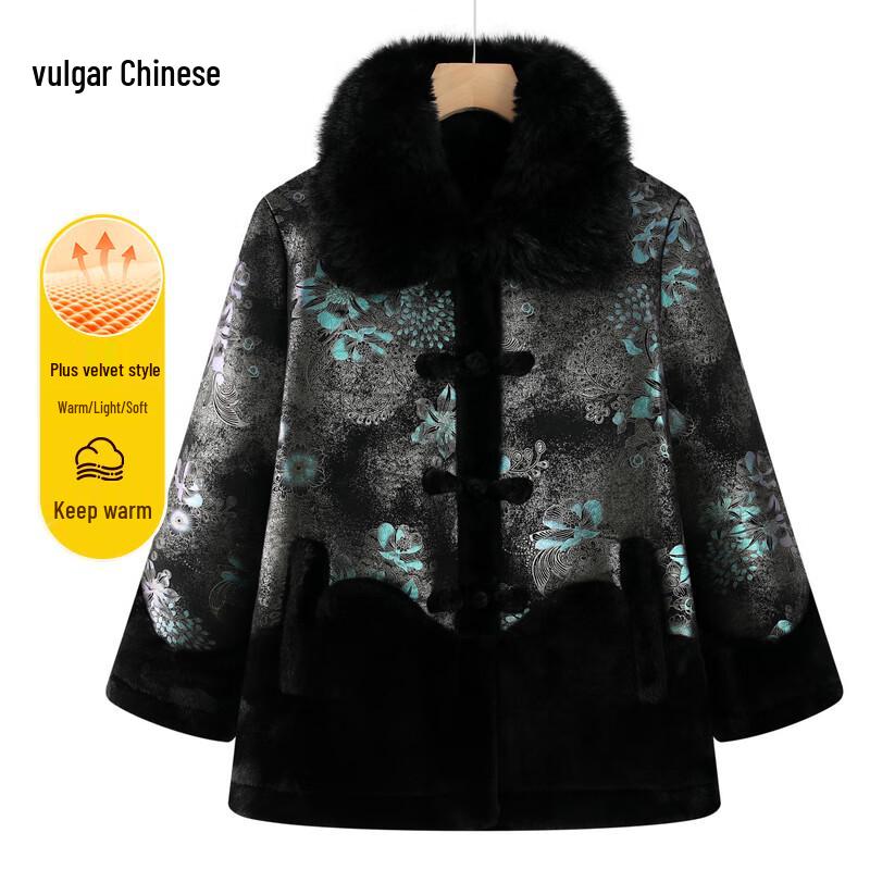 

Women s Faux Fur Lined Winter Coat for Seniors 5XL