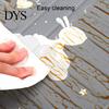 Stove Top Baffle Plate Cartoons Animal Print Grease Proof Aluminum Splatter Board Foil Gas Folding Cover for Kitchen Anti-Splatter Screen