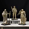 Nordic Retro Guard Knight Figurine: Resin Handicraft for Home or Office Decor