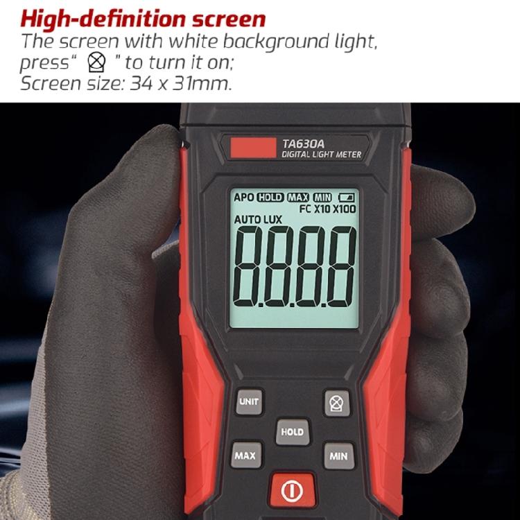 For Engineering Lighting Light Meter Photography Luxmeter Integrated Photometer