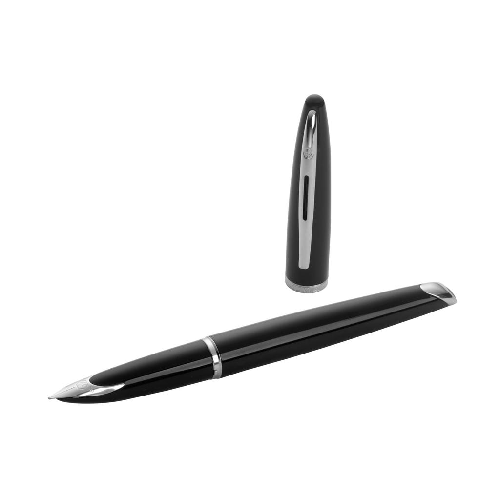 Waterman Carene Black Sea ST Fountain Pen, Fine Nib with 18K Gold Nib, Luxury Writing Pen with Gift Box S0293970