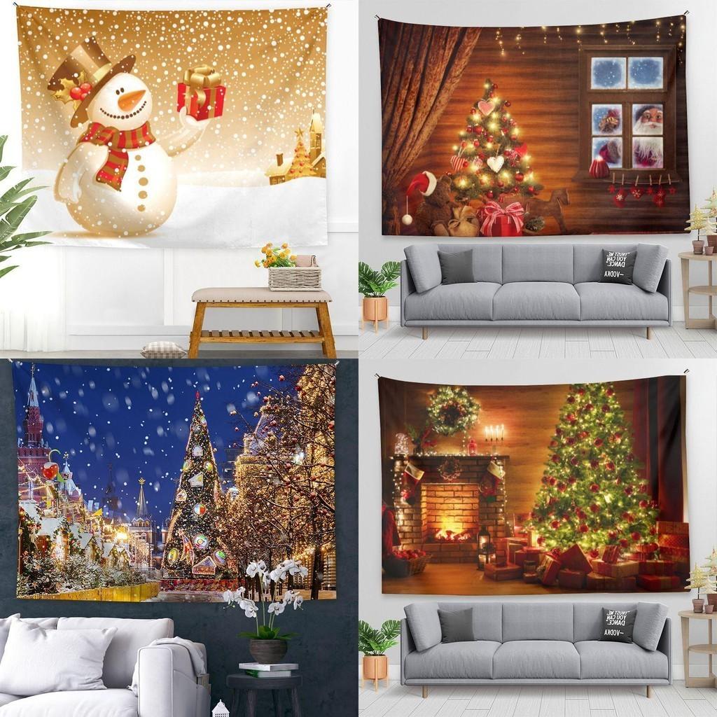 Festive Christmas Tapestry Background Cloth For Party Decor And More