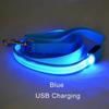 Led Pet Dog Leash Rope With Light Luminous  Lead Leash USB Charging for Dog Safety Flashing Glowing Collar Harness Accessories