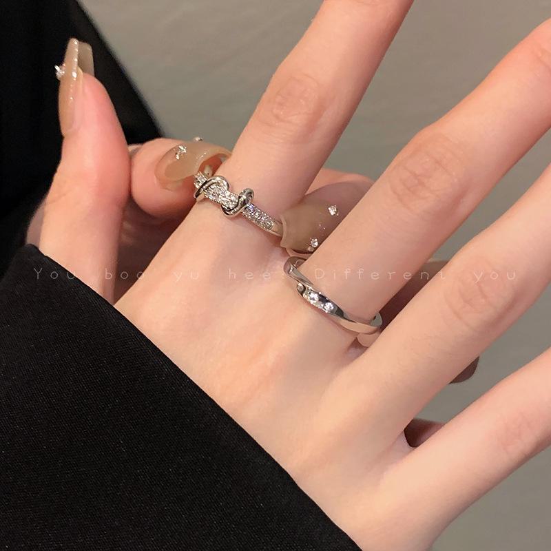 Elegant High-End Zircon Snake Ring