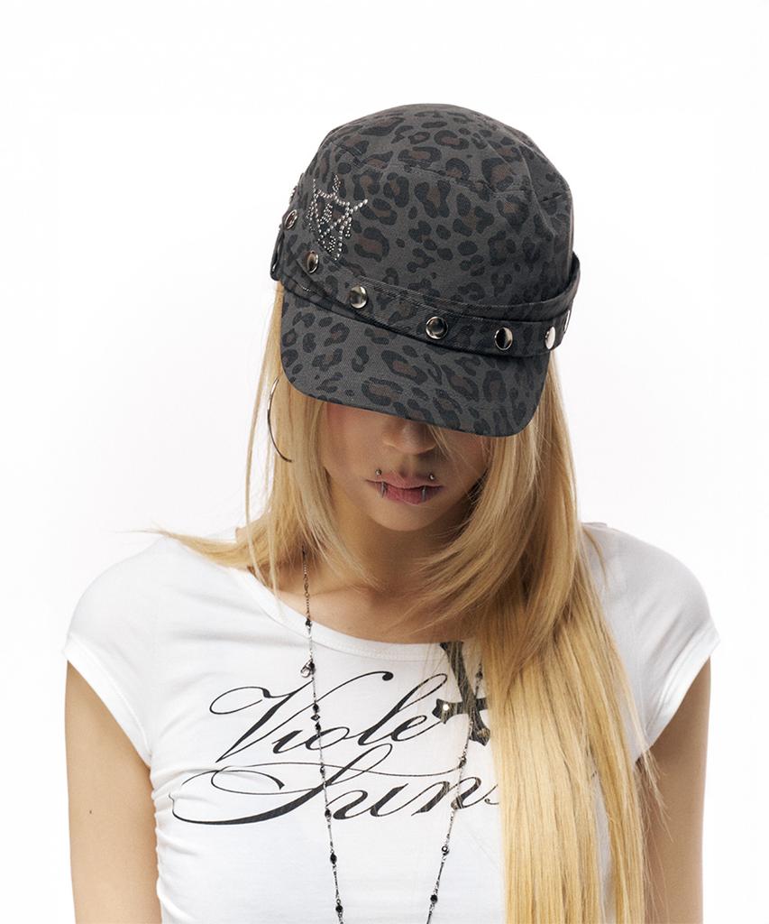 SCHISM INDUCING Snap Detail Casquette Charcoal