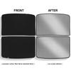 2Pcs Car Glass Roof Sunshade Front Rear Open Sunroof Windshield Shade Net UV Protection Interior Cover For Tesla Model 3 Y