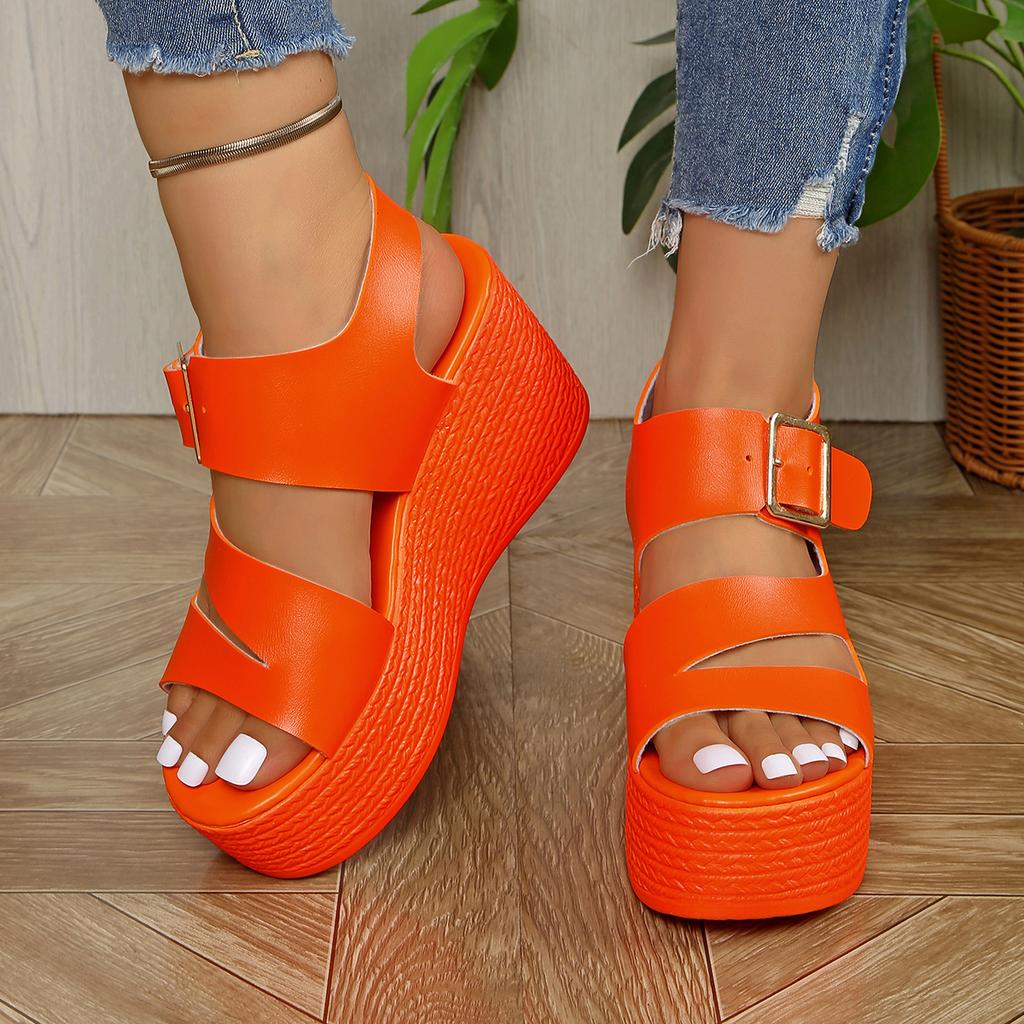 Zomer Dames Slippers Wedge Hakken Hoge Vrouwelijke Vissenbek Schoenen Dikke Zool Buitenshuis Zoete Strik Suède Meisjes Schoolmeisje Slides