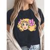 Candy Cartoon Print Streetwear T-shirt Harajuku Clothes Fashion Girls T Shirt Short Sleeve Summer Tee Casual Female O-Neck Top