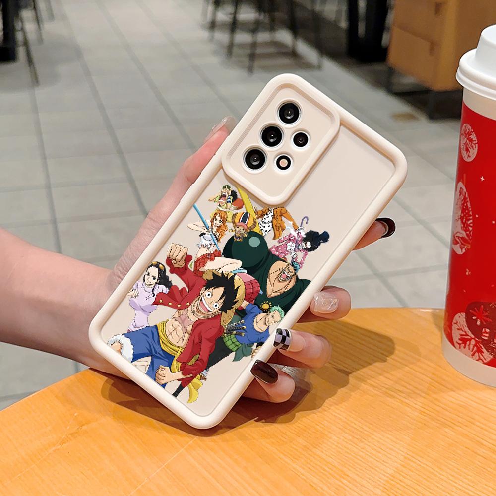 Miękki silikonowy kwadratowy wzór drabiny z kreskówkowym wzorem, pełna ochrona aparatu, odporna na wstrząsy obudowa do OPPO Reno Realme OnePlus