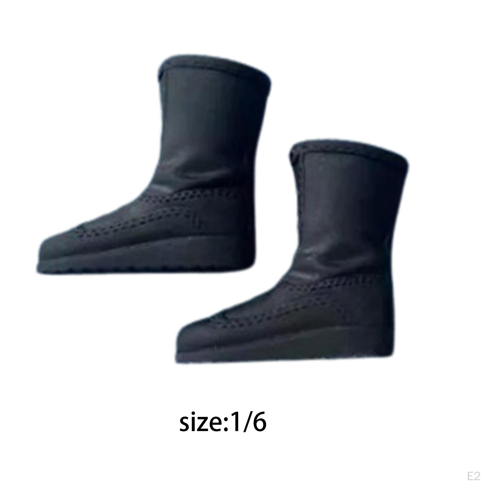 Масштаб 1/6 Фигурка Сапоги Модель Миниатюрная Обувь Аксессуары Для Одевания 12 Женские — фото 5