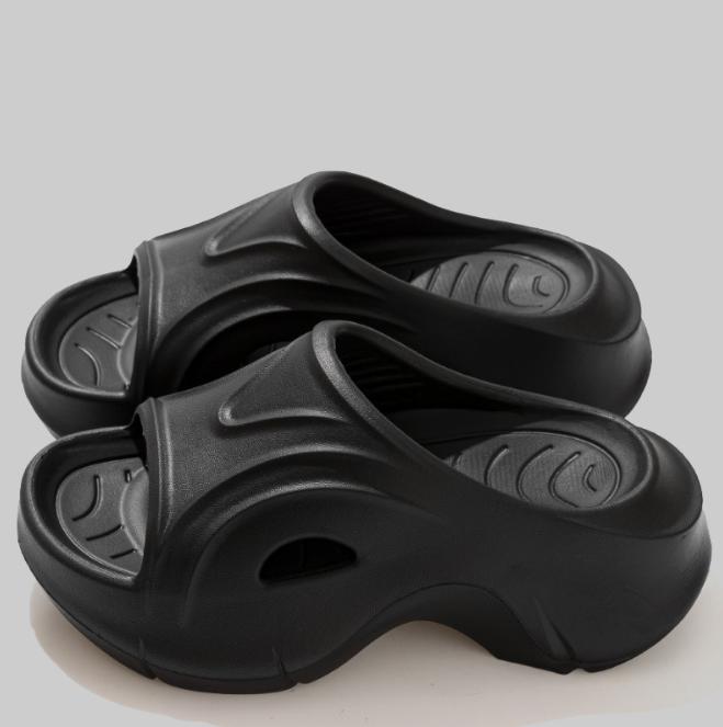 

Летние EVA сандалии для дивана Женские уличные EVA шлепанцы Летние сандалии и домашняя обувь для пар 40-41 чёрный