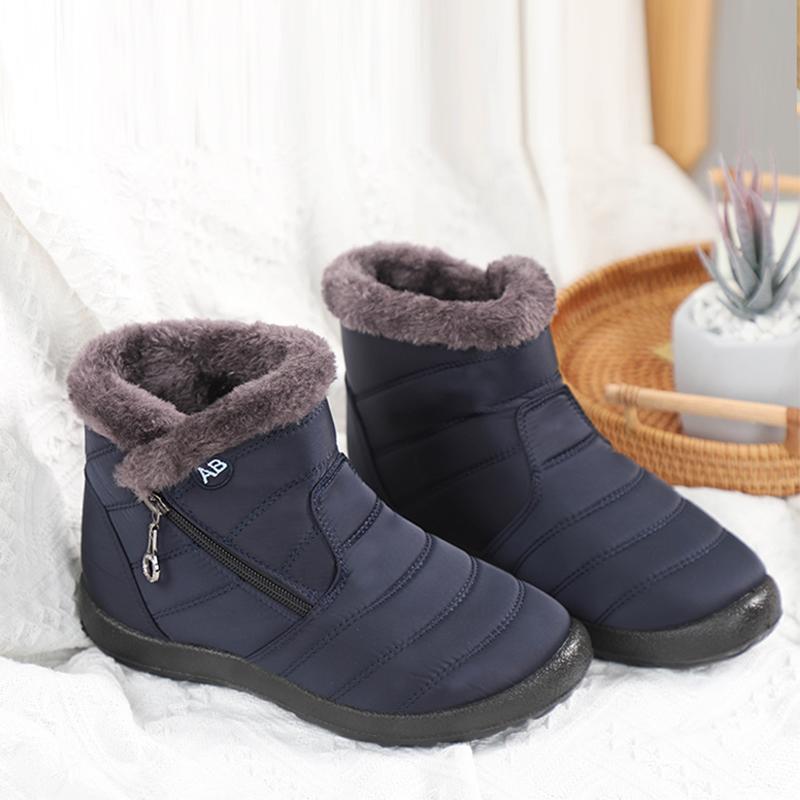 Зимние женские зимние ботинки плюс бархатные — фото 15